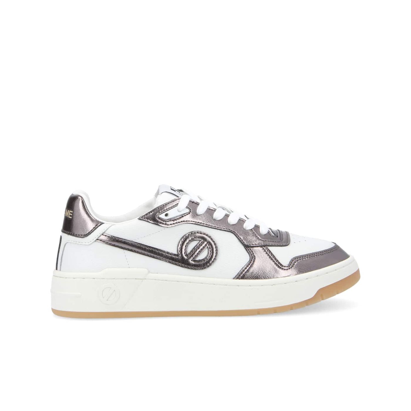 KELLY SNEAKER W - GRAIN/METALLIC - WHITE/ANTIK